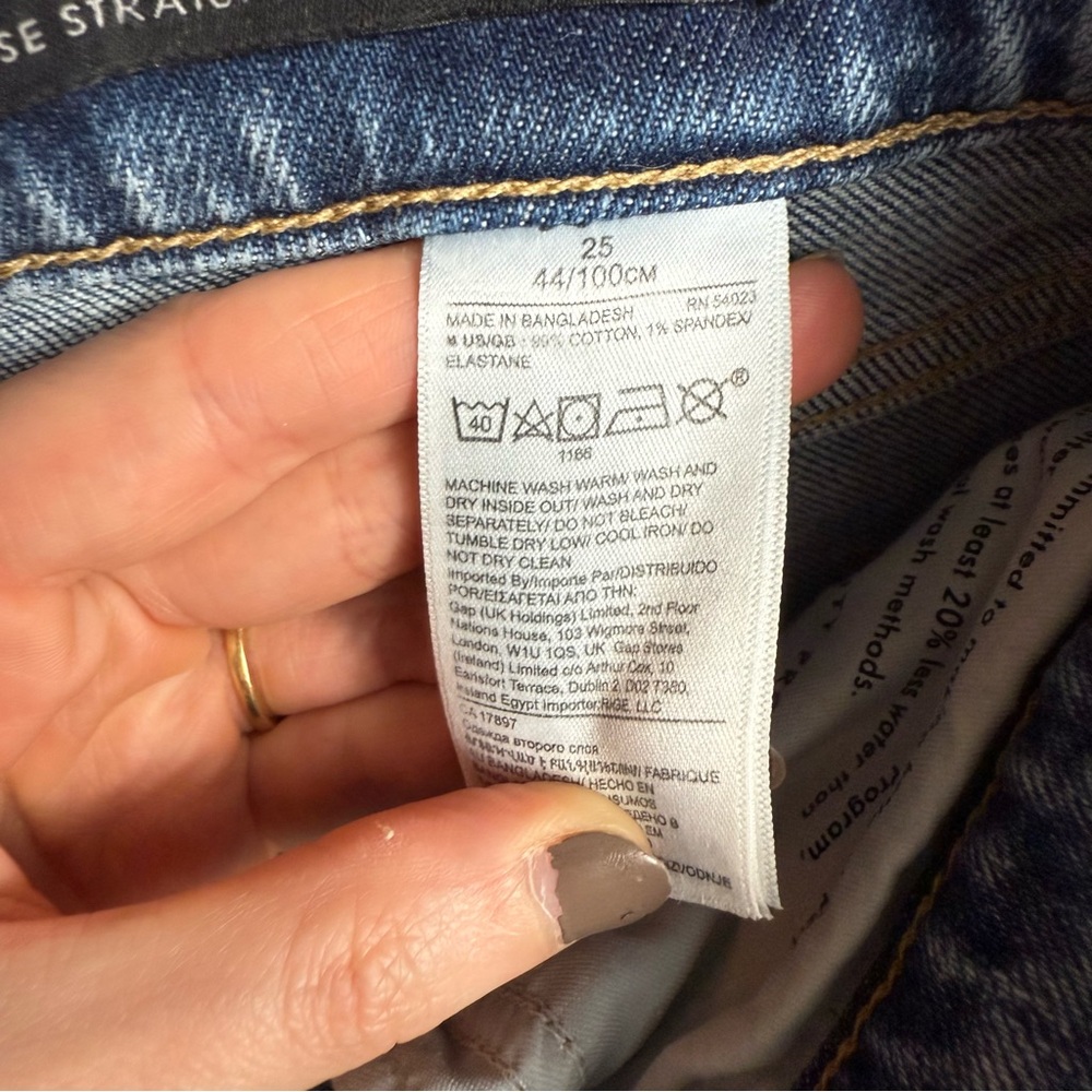Banana Republic High Rise Straight Jeans - Picture 8 of 8